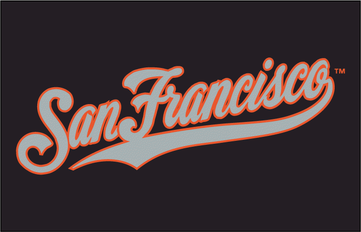 San Francisco Giants 1994-1999 Batting Practice Logo iron on transfers for clothing version 2